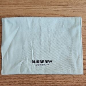 Mint Green Burberry Dust Bag